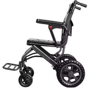 德国品质高靠背可后躺轮椅偏瘫老人专用轻便折叠手推车残疾人代步