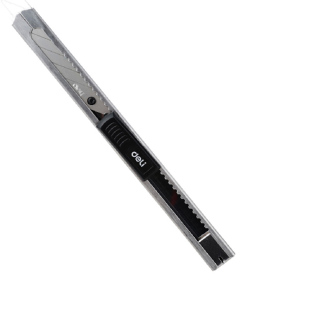 得力美工刀30度小型号钛合金介刀壁纸裁纸开箱小刀多功能不锈钢手工刀具快递刀片美术削笔刀架刻刀贴膜专用刀