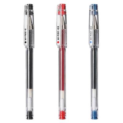 百乐HI-TEC-C钢珠笔速干财务用