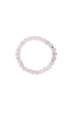 925纯银粉色水晶花朵手串手链女轻奢小众精致手环2026年新款手饰