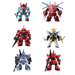 现货万代高达盒蛋 食玩 converge 27 阿斯兰蟹 GQuuuuuuX 红有三