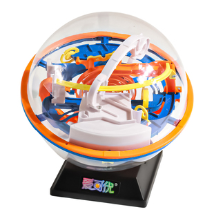 3d立体迷宫球儿童迷宫走珠玩具男孩益智闯关游戏8思维专注力训练6