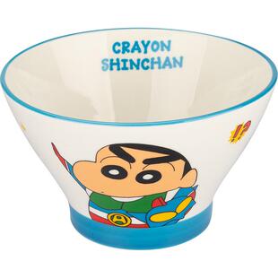 【摩登主妇&蜡笔小新】米饭碗家用2026新款陶瓷儿童汤面小斗笠碗