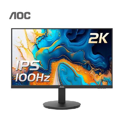 AOC24英寸2K高清办公电脑显示器