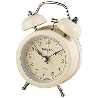 得力闹钟学生专用带夜光起床神器