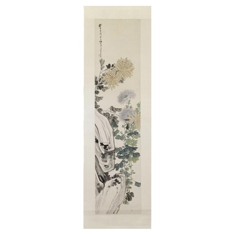 高清艺术喷绘画芯临摹学习卷轴画