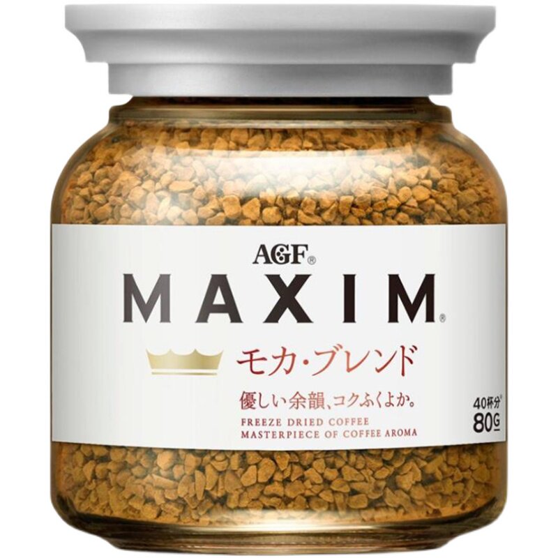 日本原装进口马克西姆80G咖啡粉