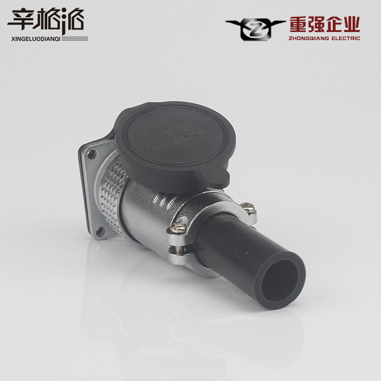 航空插头PLS/P28-2芯345678 10 12 14芯圆头连接器 孔径28mm