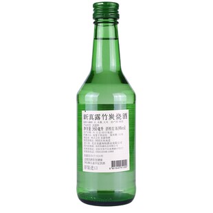 韩国原装进口真露烧酒原味竹炭草莓葡萄味果味清酒蜜桃味整箱20瓶