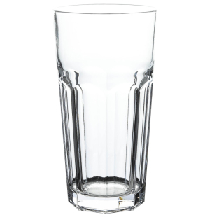 直布罗陀杯 500ml玻璃水杯八角柠檬茶杯柯林杯啤酒杯冷饮料果汁杯