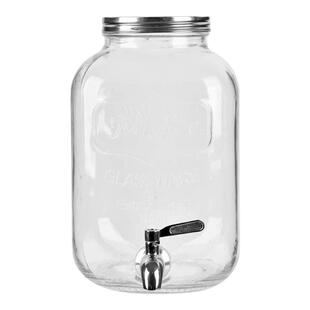 鱼缸用品大全可乐桶带龙头冷水桶茶饮料桶柠檬泡酒架子养鱼玻璃瓶