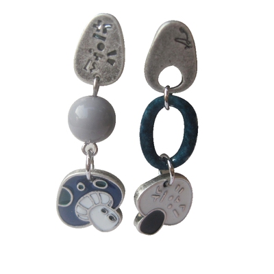 韩国进口饰品时尚风耳环特价清仓