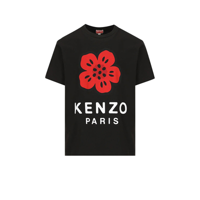 Kenzo短袖男士胸前花卉