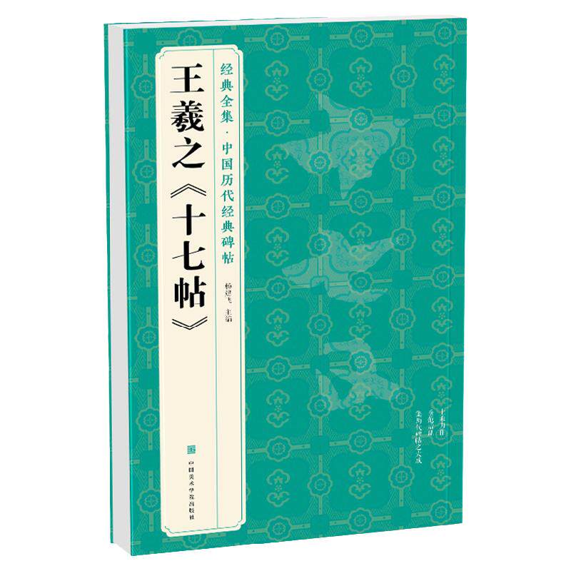经典全集 王羲之《十七帖》中国历代碑帖精粹译文简体注释东晋草书毛笔字帖书法成人学生临摹帖练古帖练字中国美院出版社 杨建飞