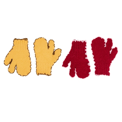 上森派系senpop韩系可爱毛绒手套