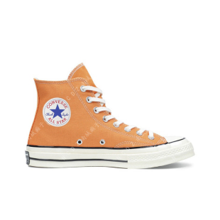 Converse匡威1970s 蓝标旧款橙色豆沙红高帮帆布鞋159622c159623c
