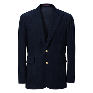 【无结构设计】CULTUM100%棉复古灯芯绒西服套装男士休闲纯色西装