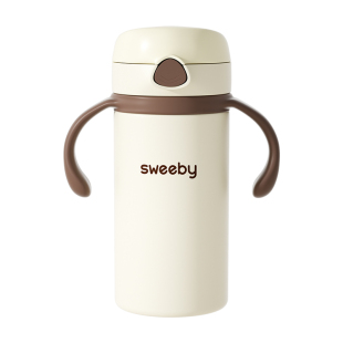 儿童保温奶瓶316不锈钢吸管杯婴儿水杯水壶幼儿园外出便携牛奶杯