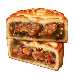 【神池发货】山西忻州神池月饼老式手工五仁胡麻油皮月饼酥皮散装