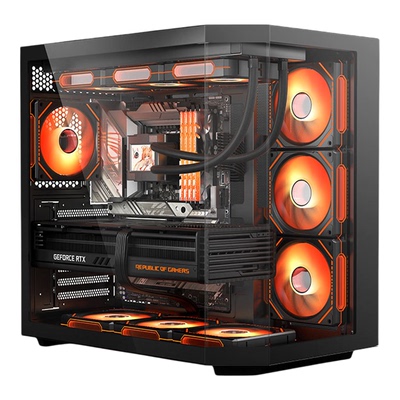 深圳华强北组装电脑RTX5060TI 16G电竞游戏台式电脑主机设计渲染视频剪辑三维绘图建模人工智能训练AI大模型