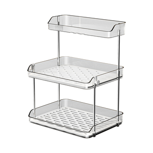 杯架杯子收纳置物架家用餐桌台面水杯茶杯咖啡杯收纳架双层沥水架