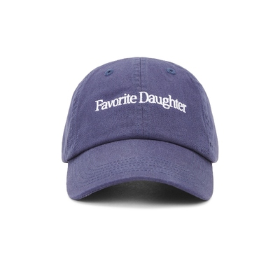 Favorite Daughter 棒球帽藏青色遮阳帽运动休闲帽子REVOLVE新款