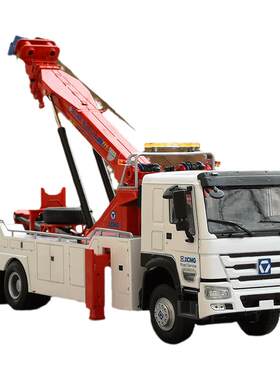 拖车卡车汽车模型道路清障车