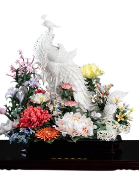 东方陶瓷摆件大厅工艺品