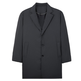 Mind Bridge男士西装领羽绒服2025新款中长款冬季加厚商务外套