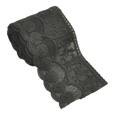 加厚立体纯棉水溶刺绣蕾丝花边