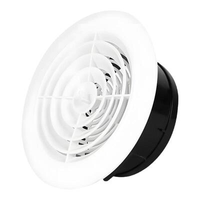 室内新风口换气圆形可调式出风口