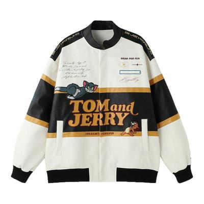 BJHG皮衣夹克外套男款机车棒球服