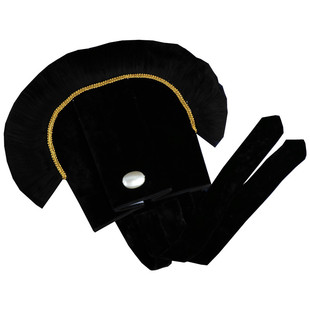 戏曲戏剧老生巾 鸭尾巾 员外帽许仙巾书生帽掌柜帽子贫生巾小生帽