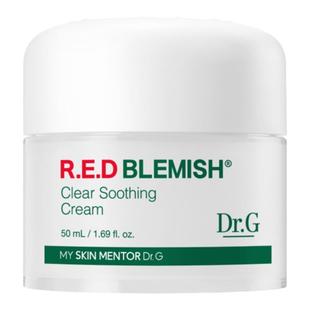 新版2代韩国Dr.G蒂迩肌drg面霜积雪草补水保湿舒缓修护敏感肌痘痘