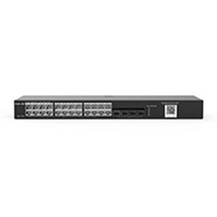 Ruijie/锐捷  睿易  网络 24口千兆二层网管POE交换机RG-NBS3100-24GT4SFP-P V2千兆上联 黑色