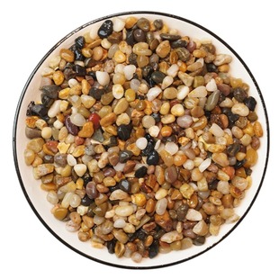 溪流石天然鹅卵石原生鱼缸铺底砂装饰过滤造景小石子古法养鱼