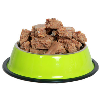 馋典鲜肉湿狗粮没牙也能吃