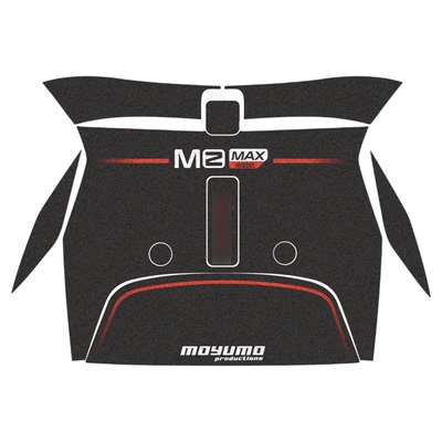 适用25款九号MZMIX彩绘装甲贴纸