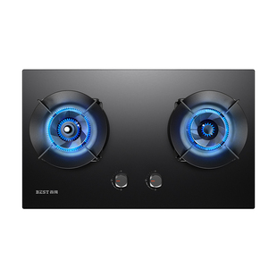 华帝百得燃气灶防干烧煤气灶双灶家用嵌入式猛火灶QE62S