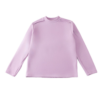 胖女童德绒打底衫秋冬中大童加肥