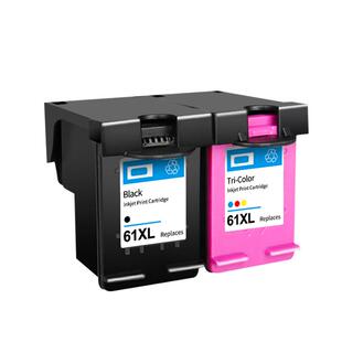 适用惠普61XL墨盒可加墨HP1000 1050 1010 1011 2620 4630 1511喷墨打印机连供黑彩墨水盒