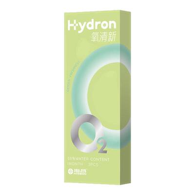 海昌隐形眼镜月抛 硅水凝胶近视片 干敏眼透明干眼美瞳高水润透氧