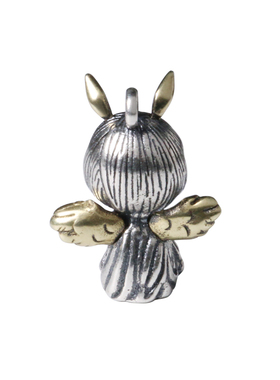 YUKI男女气质天使宝宝银项链