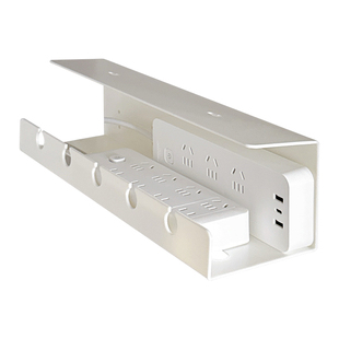 插座墙上固定理线器免打孔电线收纳桌面桌下大学生宿舍用品大全