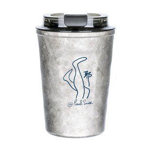 年会礼品定制logo纯钛咖啡杯户外随手杯高端保温杯商务礼品送老外