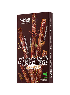 内蒙古原切风干牛肉高蛋白牛脆条