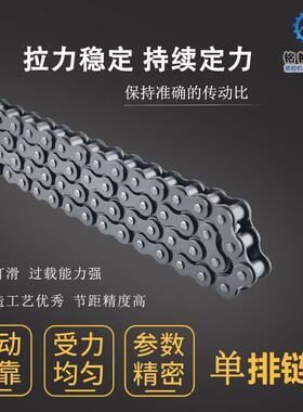 工业链条2分04C/25H 2.5分/05B 3分06B/06C单双排机械传动滚子链