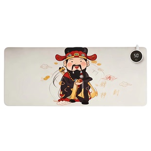 加热鼠标垫暖桌垫办公室桌面加热桌垫超大暖手垫发热学生电脑书桌