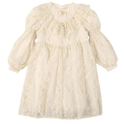 IVYHOUSE常春藤复古蕾丝礼服裙