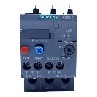 西门子热继电器3RU6116-1GB0电动机过载过热保护器3RU2116-1EB00H